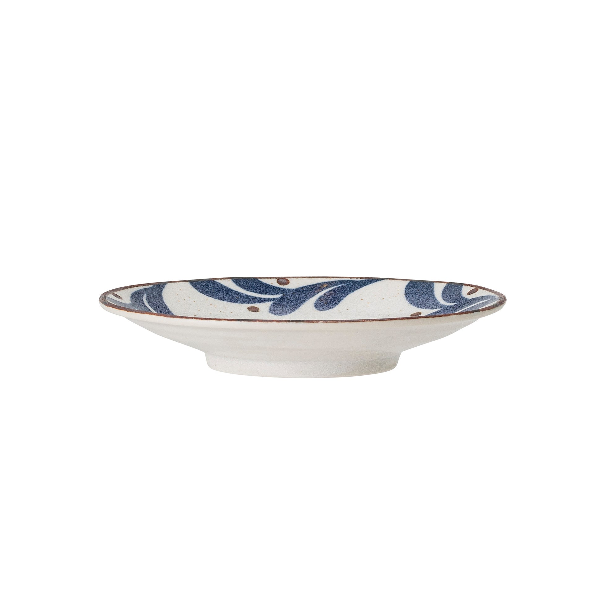 Camellia Tallerken, Blå, Porcelæn