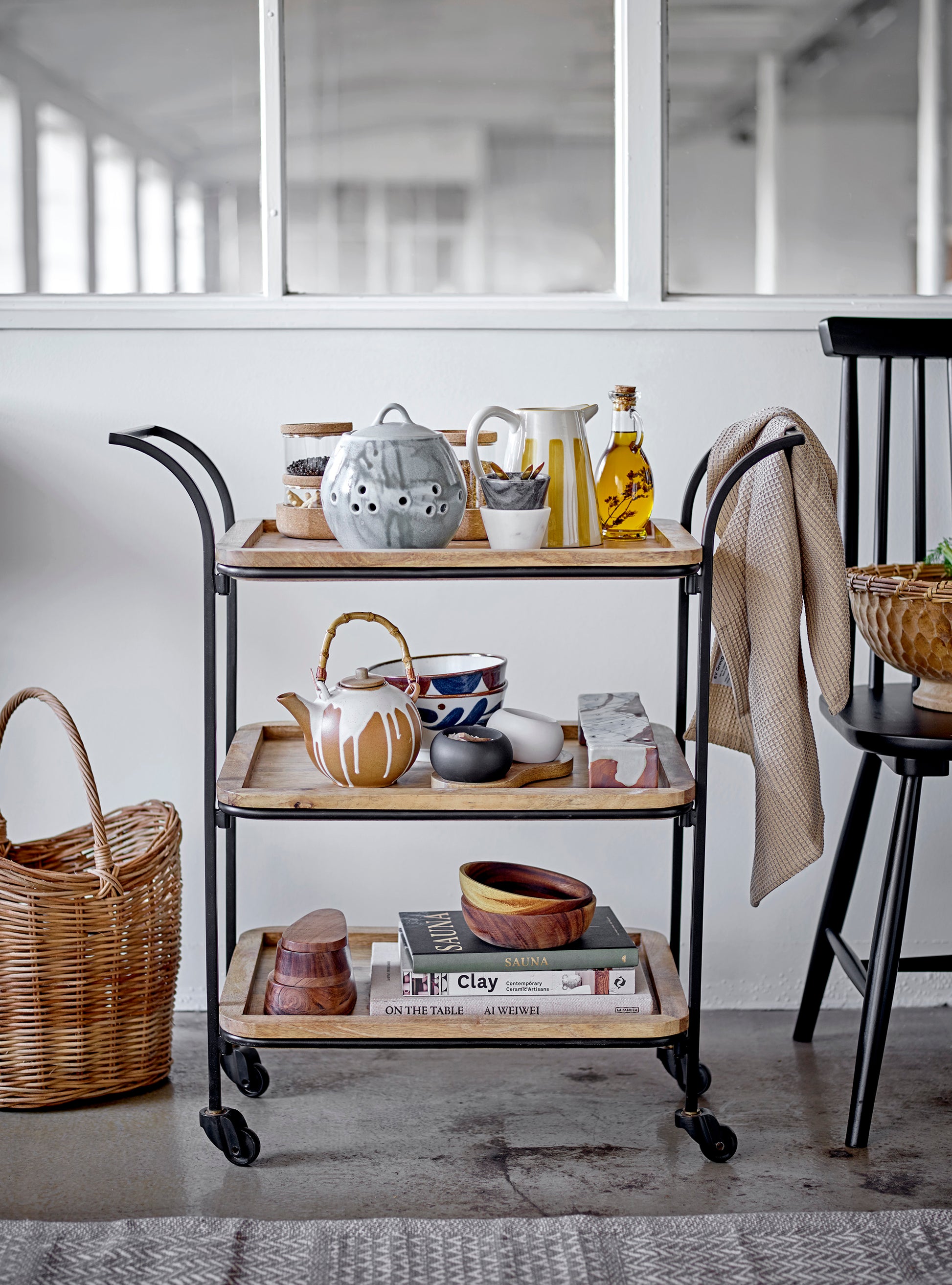 Camellia Skål, Blå, Porcelæn