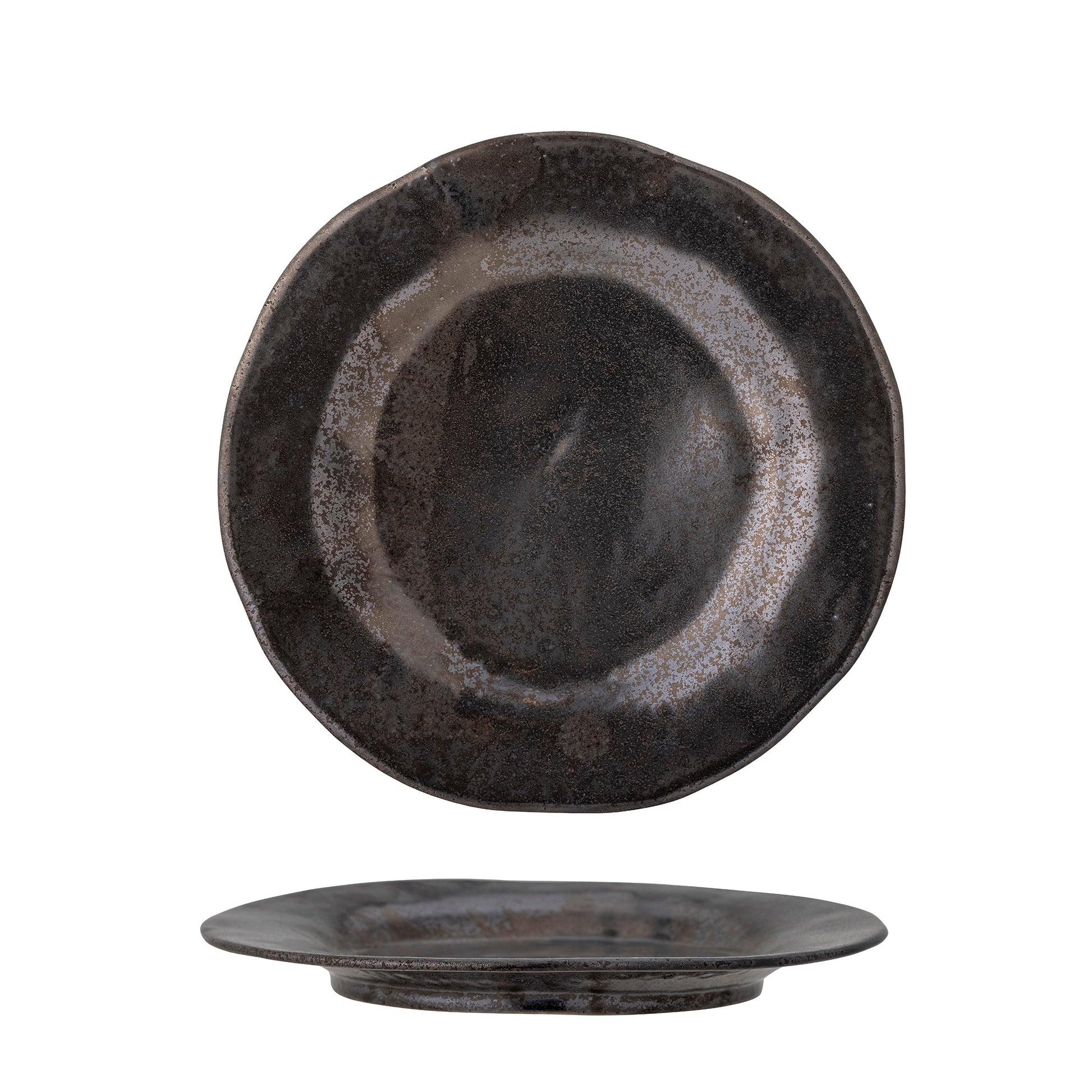 Linne Tallerken, Bronze, Stentøj