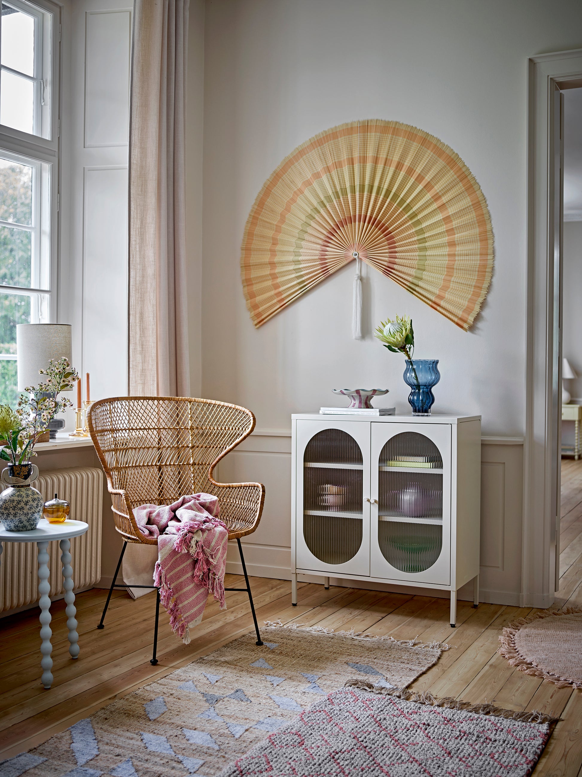 Vikka Rug, Blue, Jute