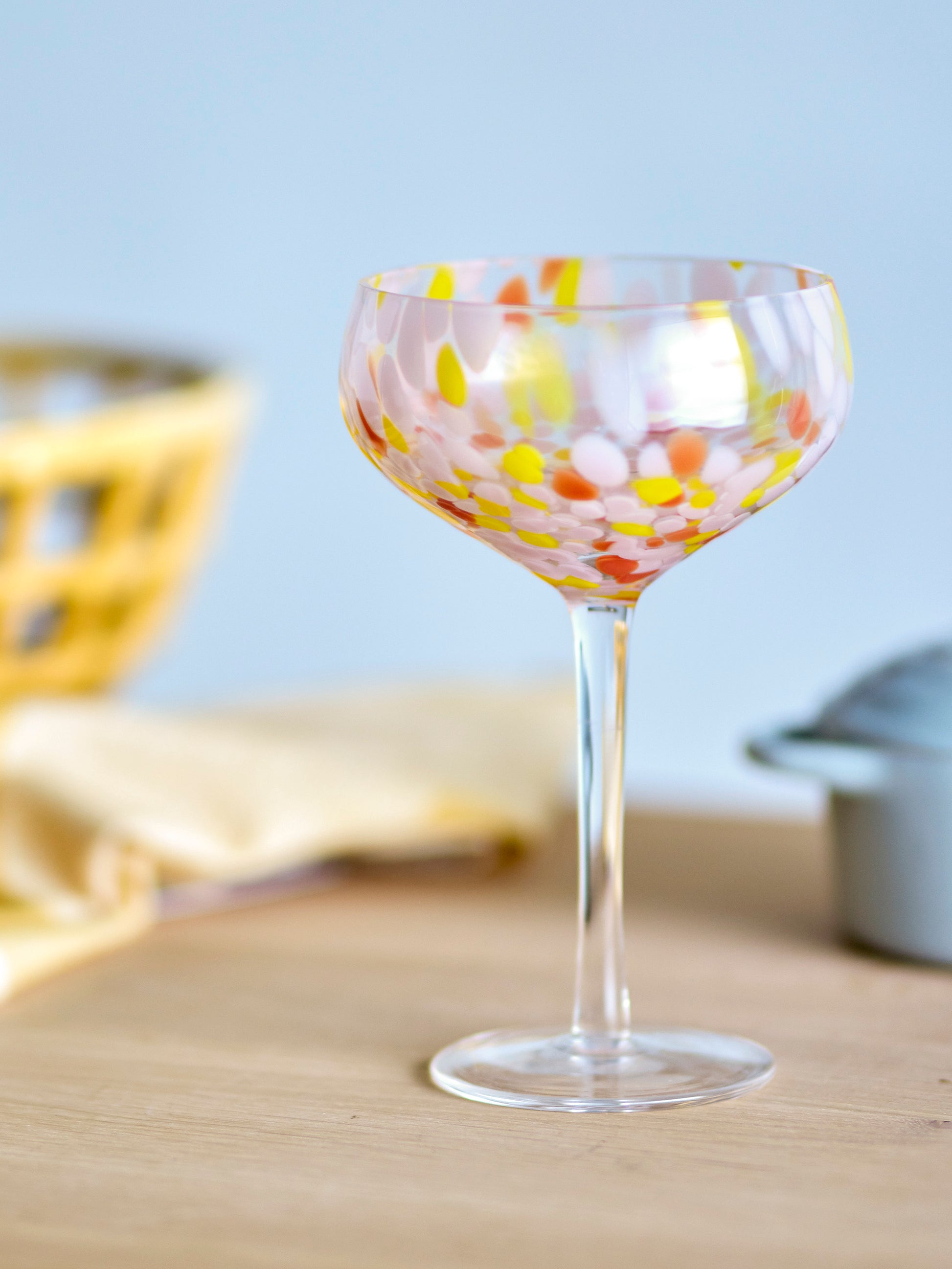Lilya Cocktailglas, Rosa, Glas