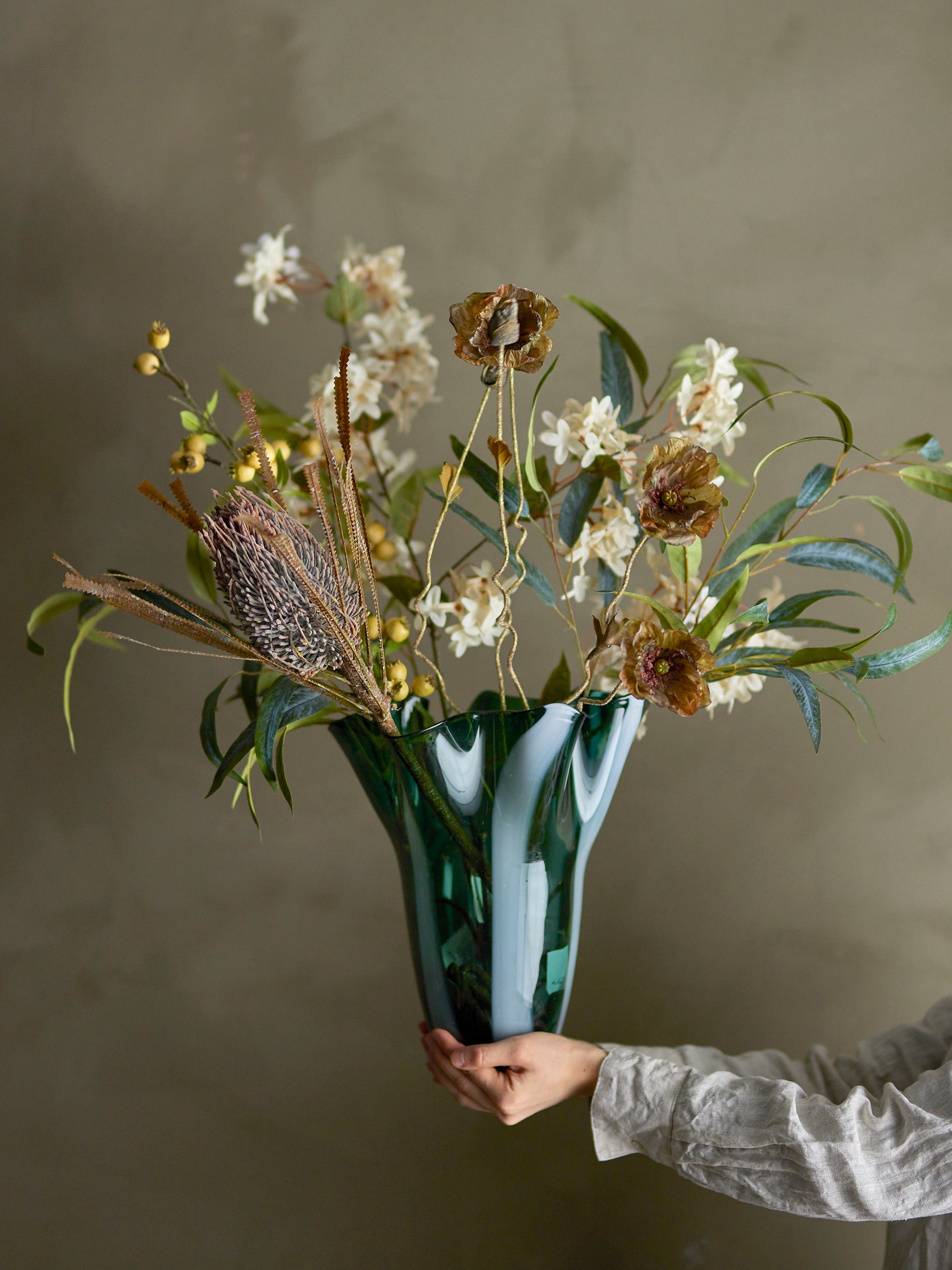 Poppy Stilk, Kunstige Blomster