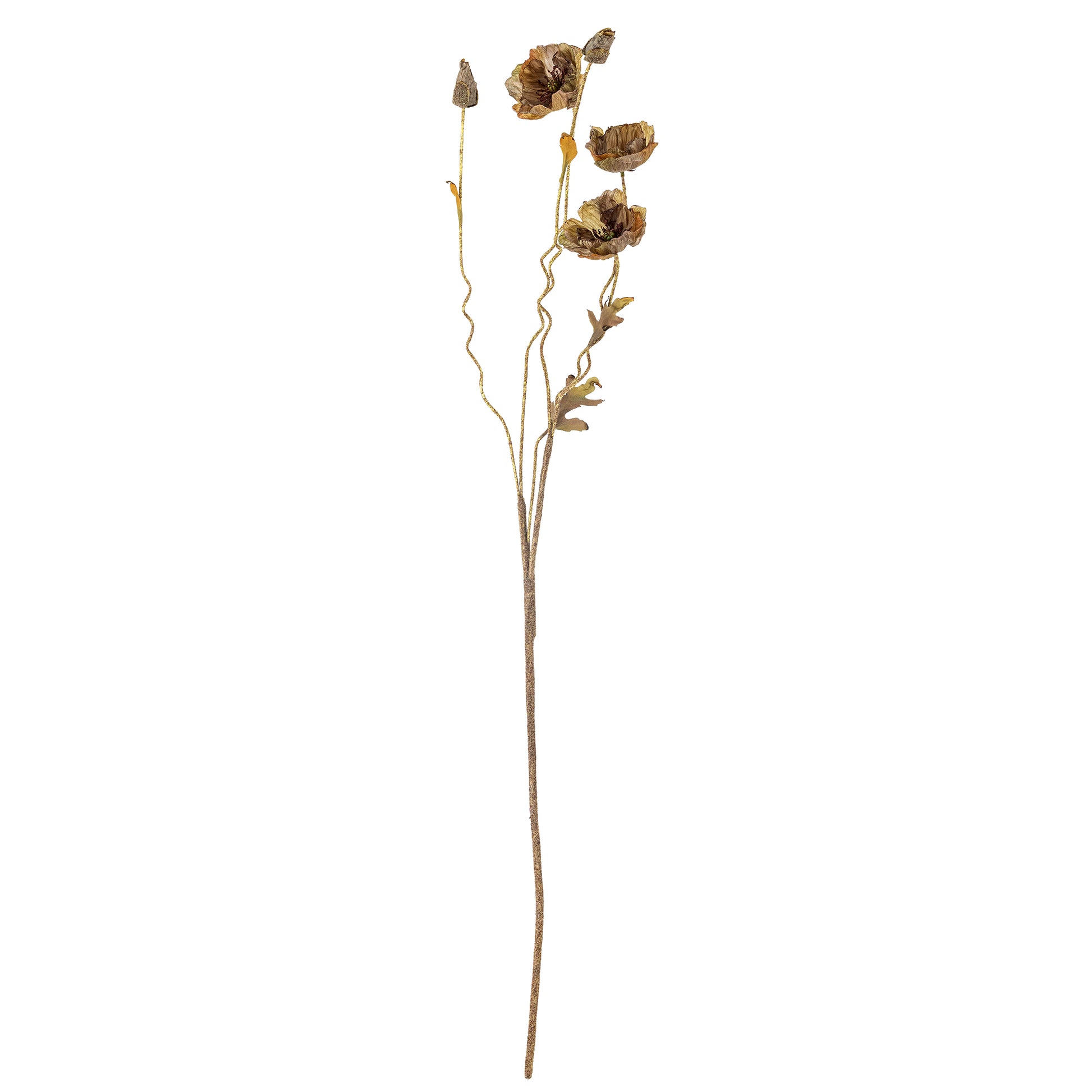 Poppy Stilk, Kunstige Blomster
