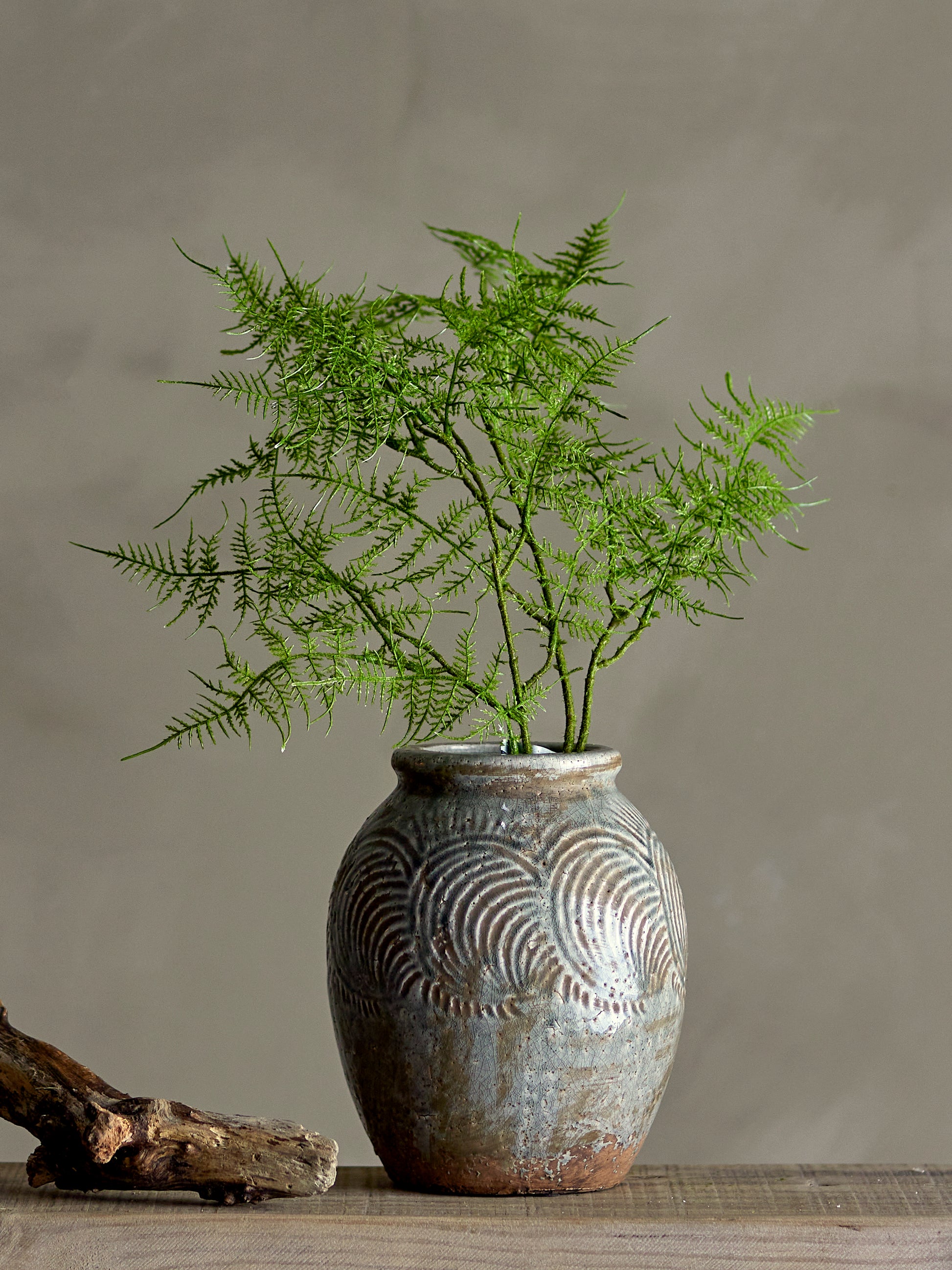 Fern Stilk, Grøn, Kunstige Blomster