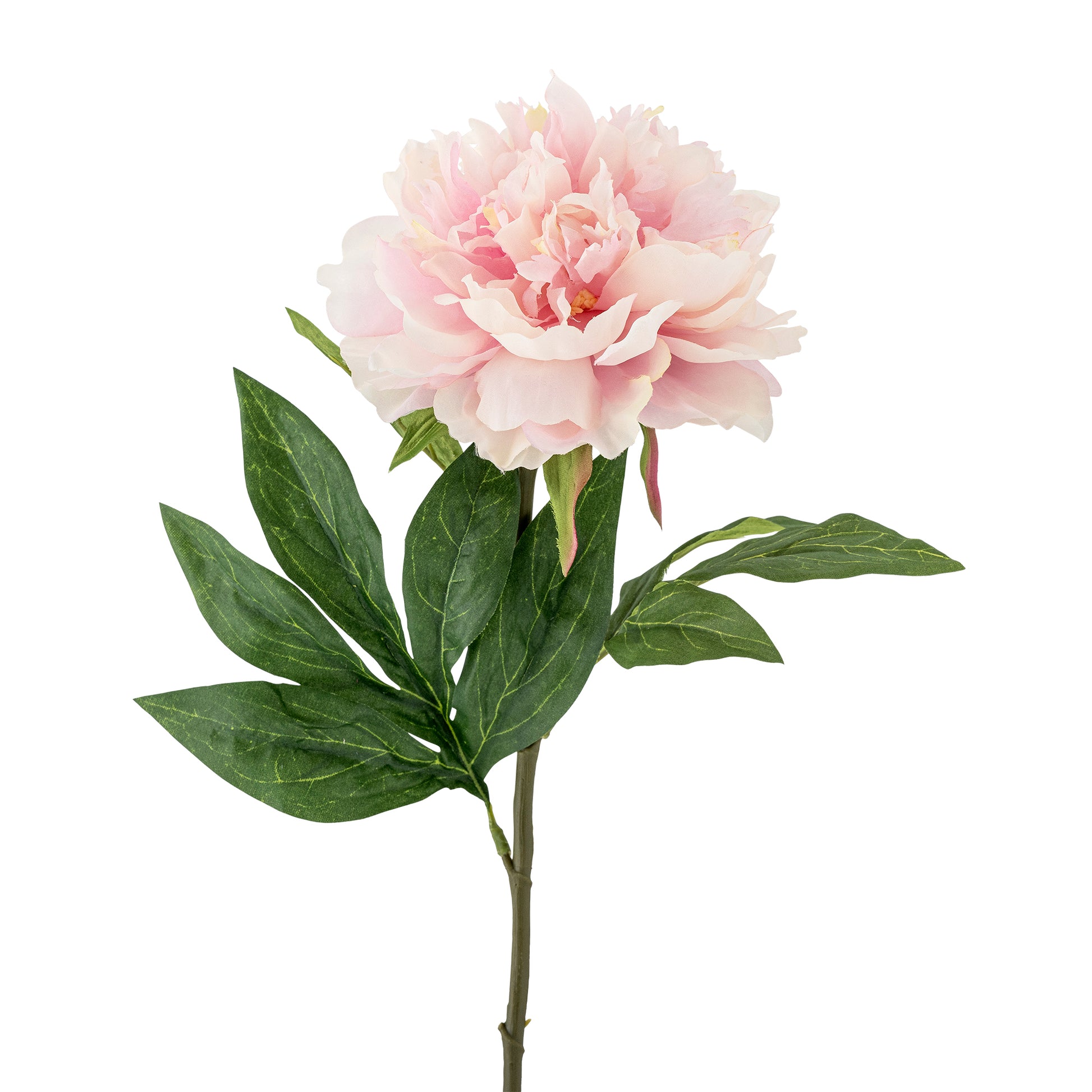 Peony Stilk, Rosa, Kunstige Blomster