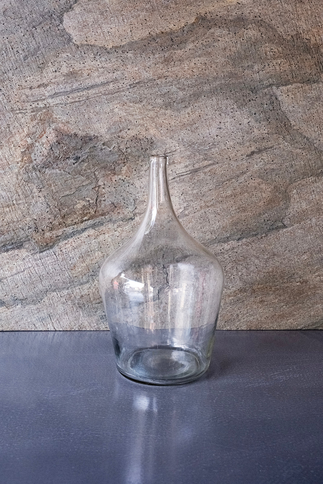 Hvid glas flask