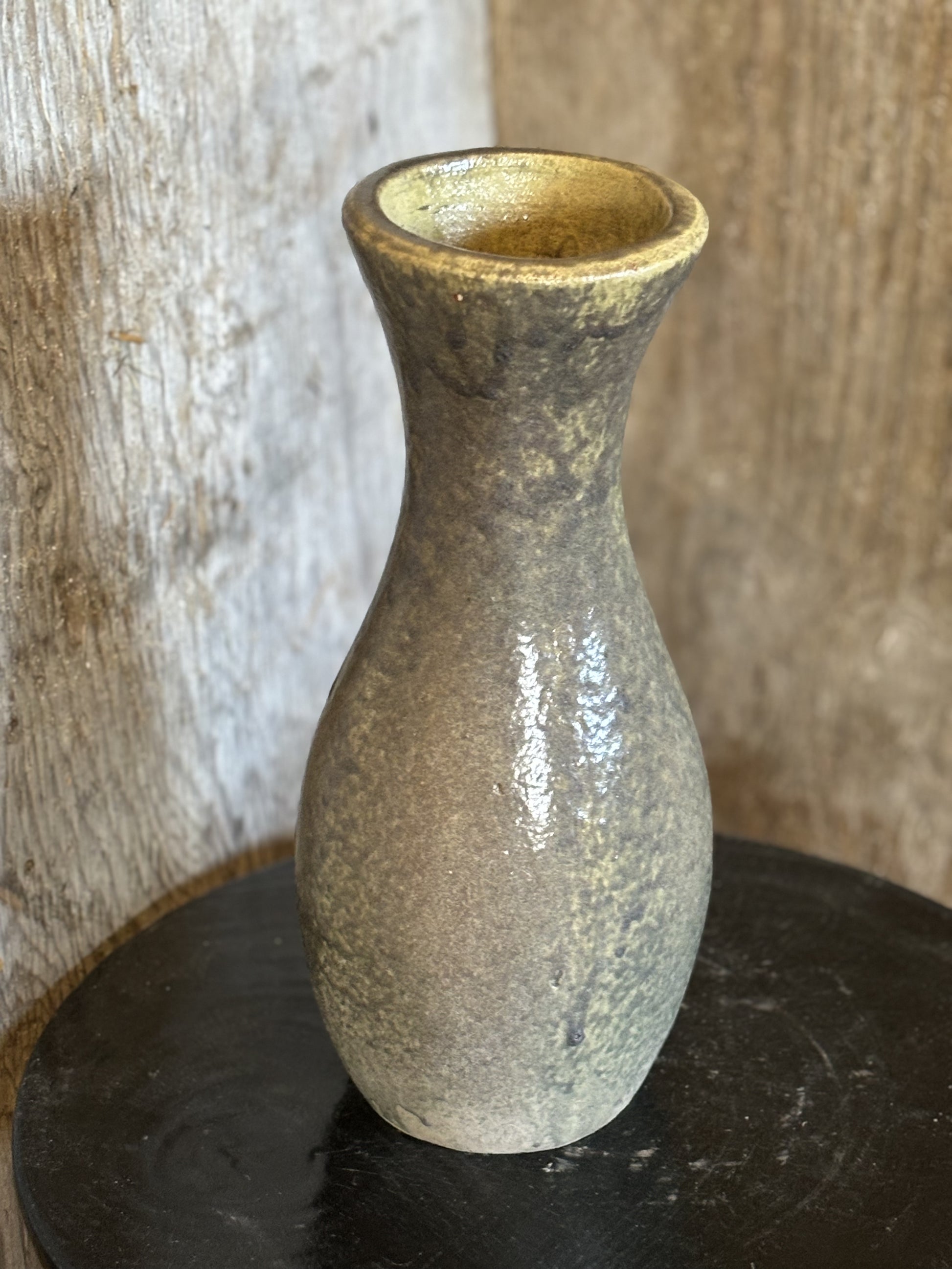 Terracotta narrow vase