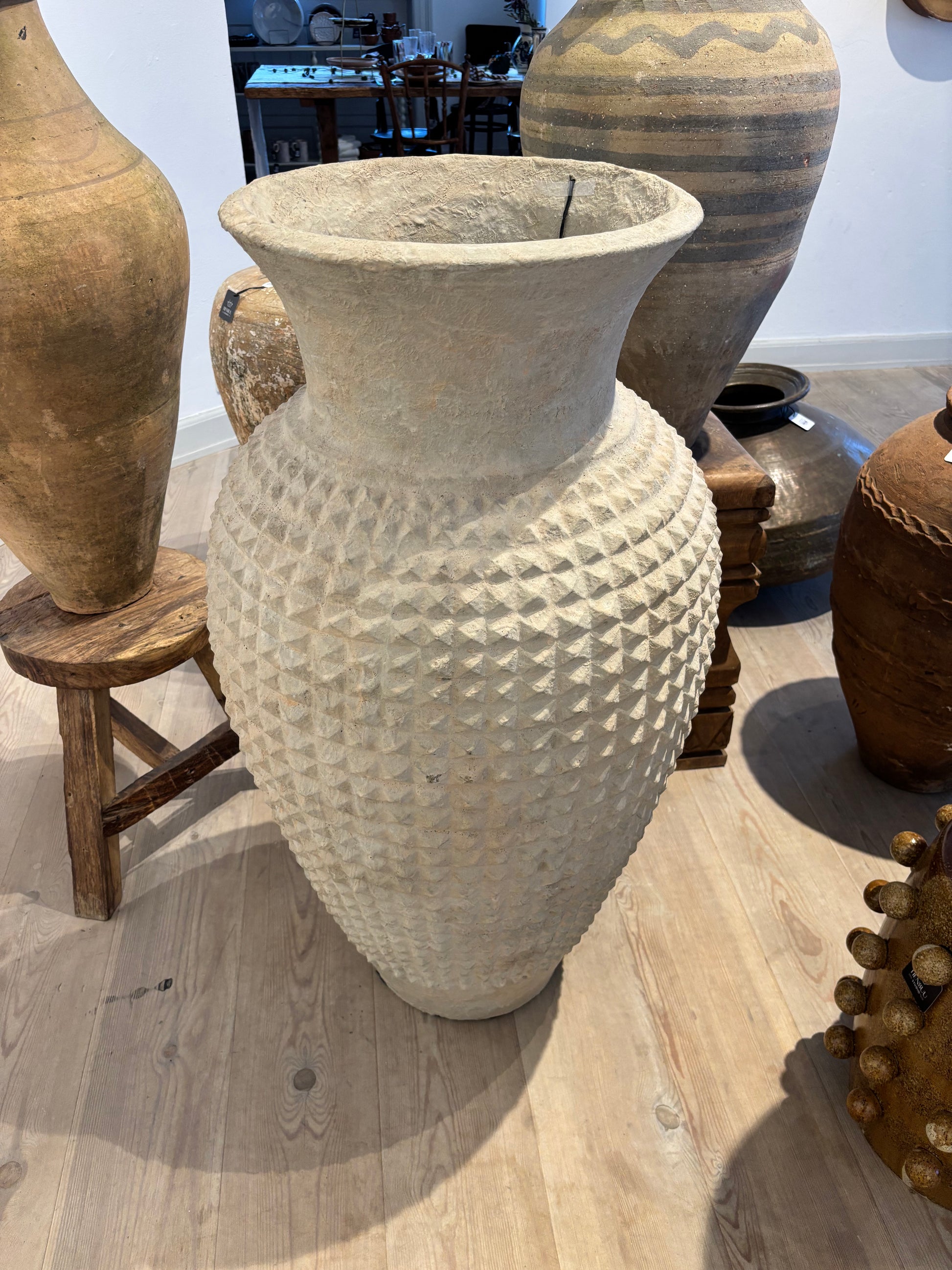 Jar, Large, Black by cabinet